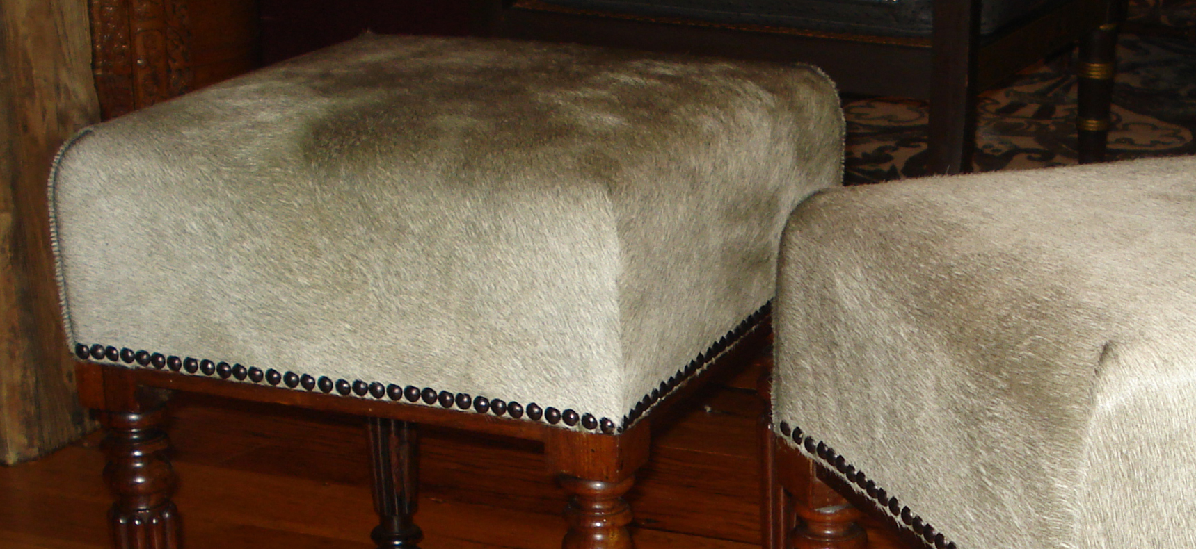 Leather Stools