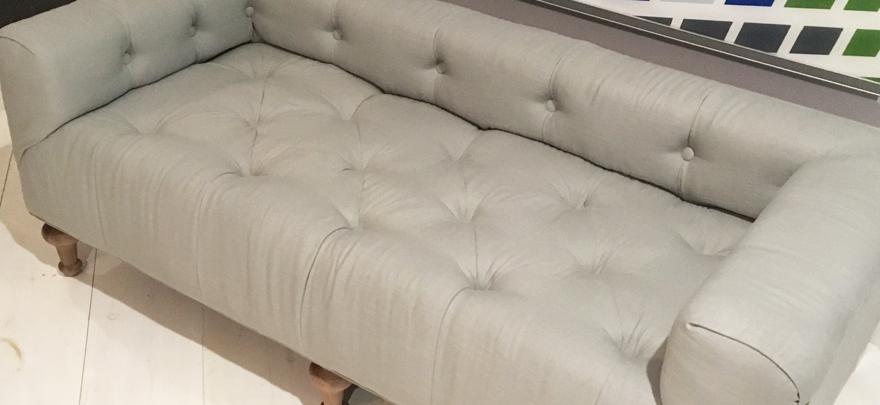 Short Tufted Couch