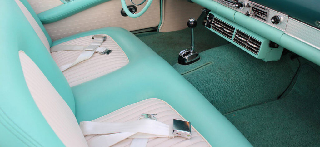 55 Thunderbird Interior